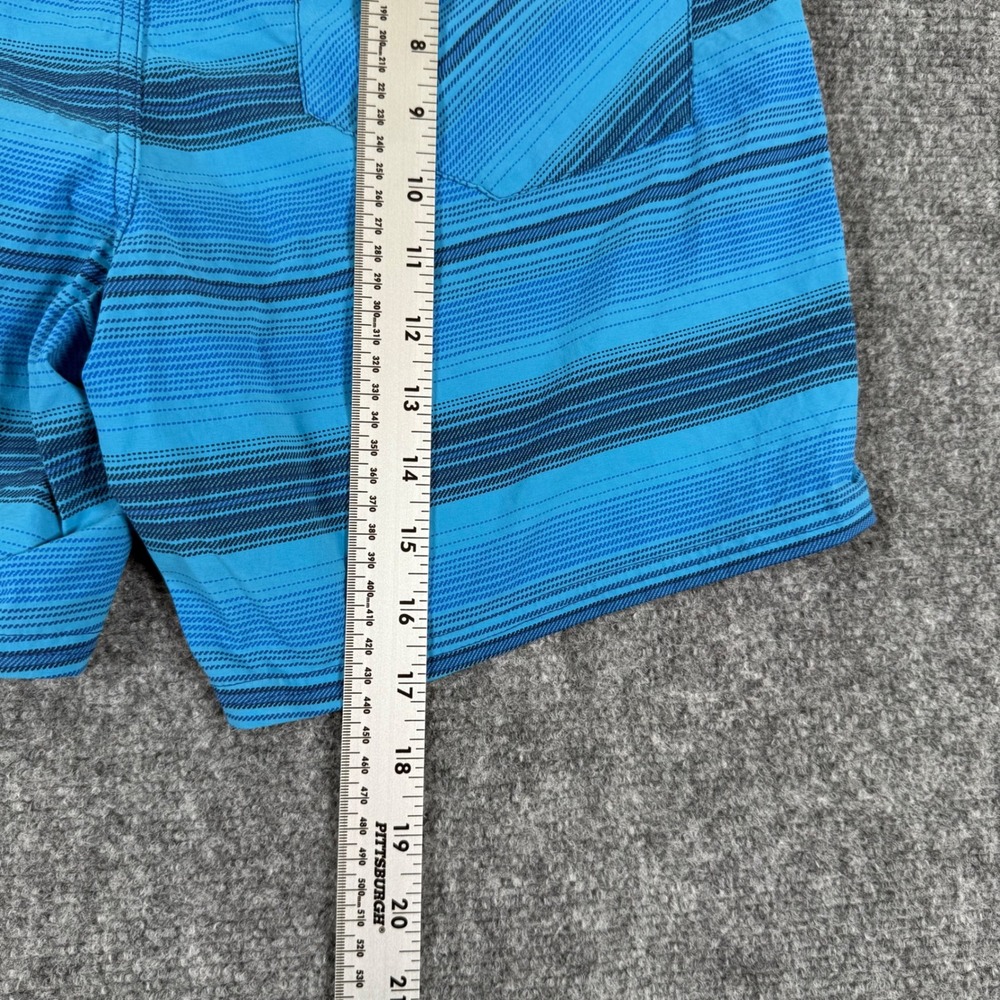 Patagonia ROBB Mens Swim Trunks Blue Striped Drawstring Swim Shorts‎ Size S - Picture 10 of 11